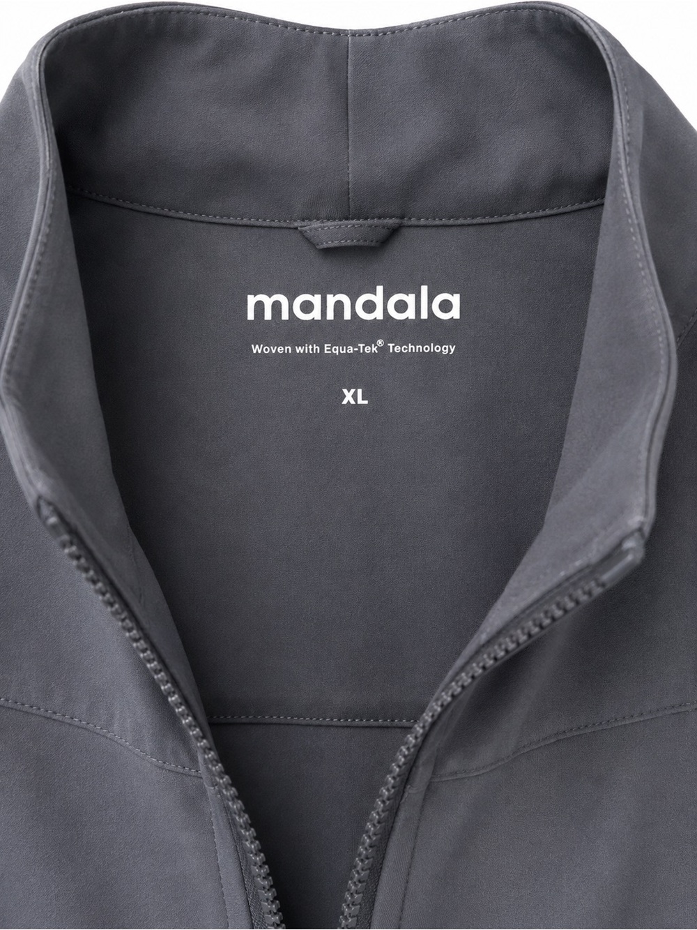 Mandala Equa-Tech Women's Slate Grey Lightweight Performance Scrub Jacket SizeXL